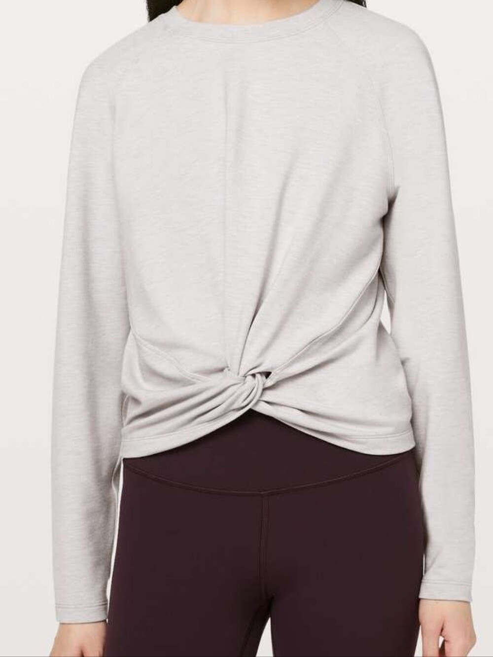 Lululemon tuck and gather pullover size 10